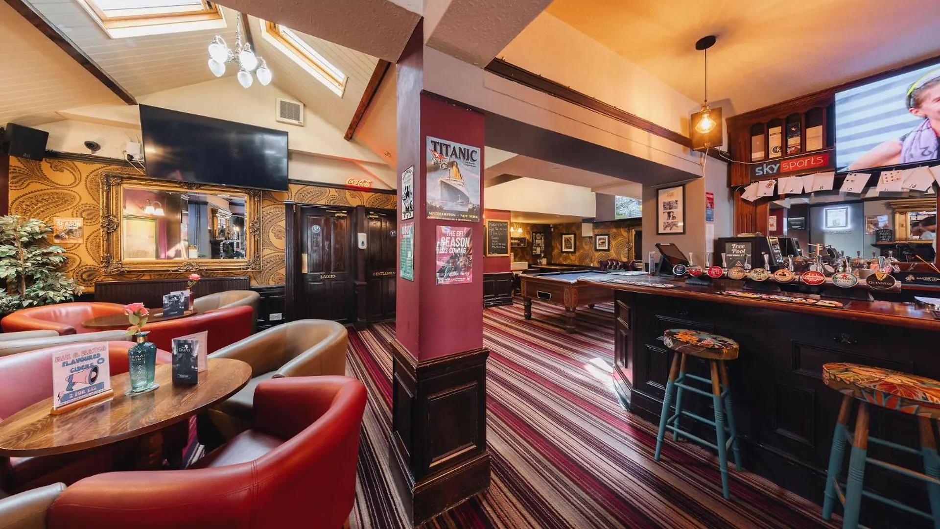 The Grapes Pub Hotel Southampton Inn