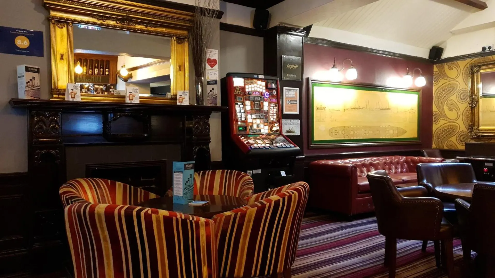 Hotel The Grapes Pub à Southampton Mini-hôtel